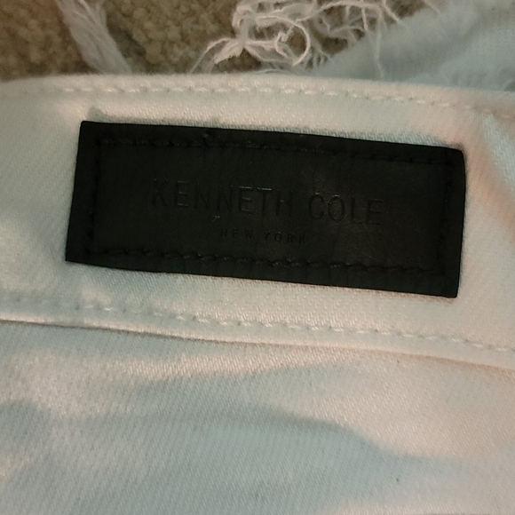 Kenneth Cole White Wash Jeans Sz 4 - Picture 6 of 12